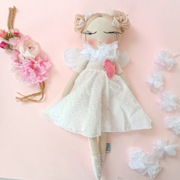 Anjo da guarda vestido branco